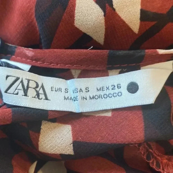 Zara print dress - Picture 8 of 9